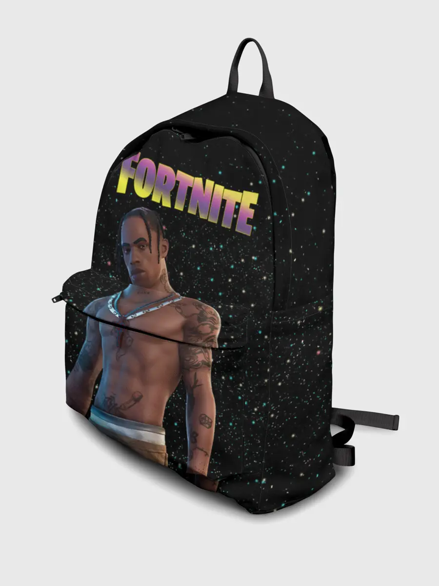 Рюкзак джинсовый / Travis Scott, Fortnite