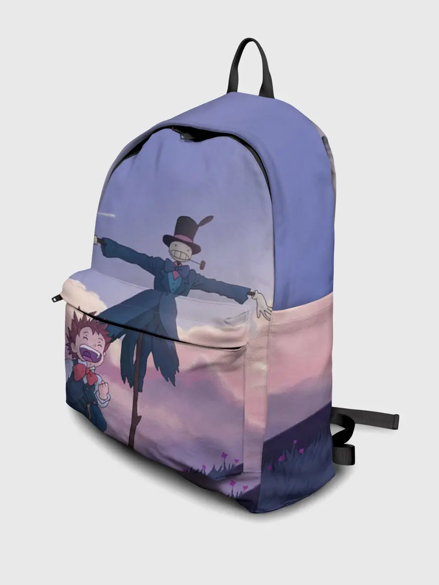 Рюкзак джинсовый / Маркл и Пугало-Репка