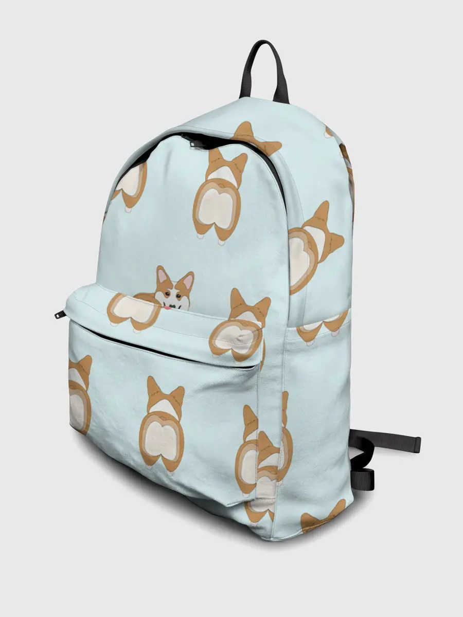 Рюкзак джинсовый / Корги