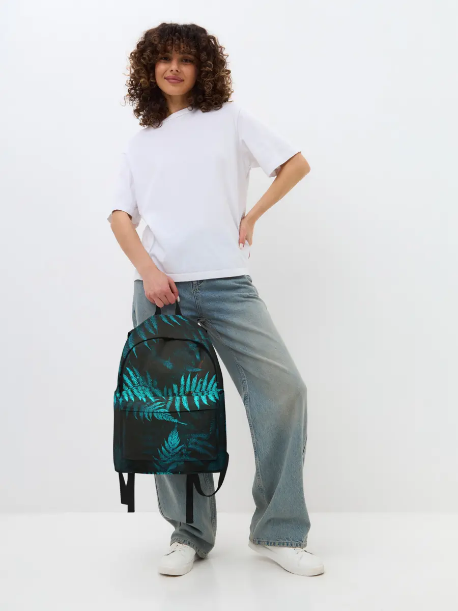 Рюкзак джинсовый / ПАПОРОТНИК