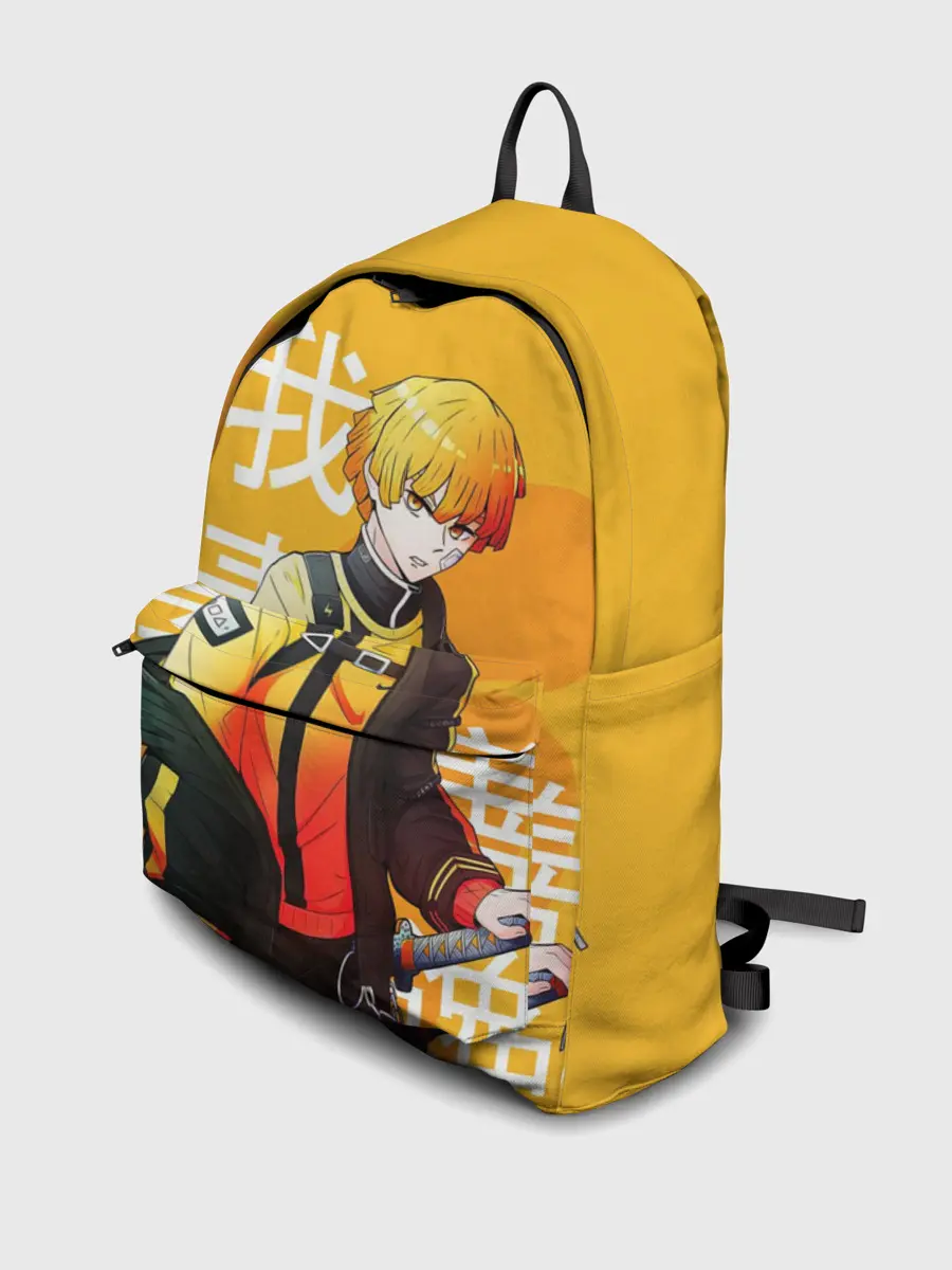 Рюкзак джинсовый / Зеницу Агацума с клинком