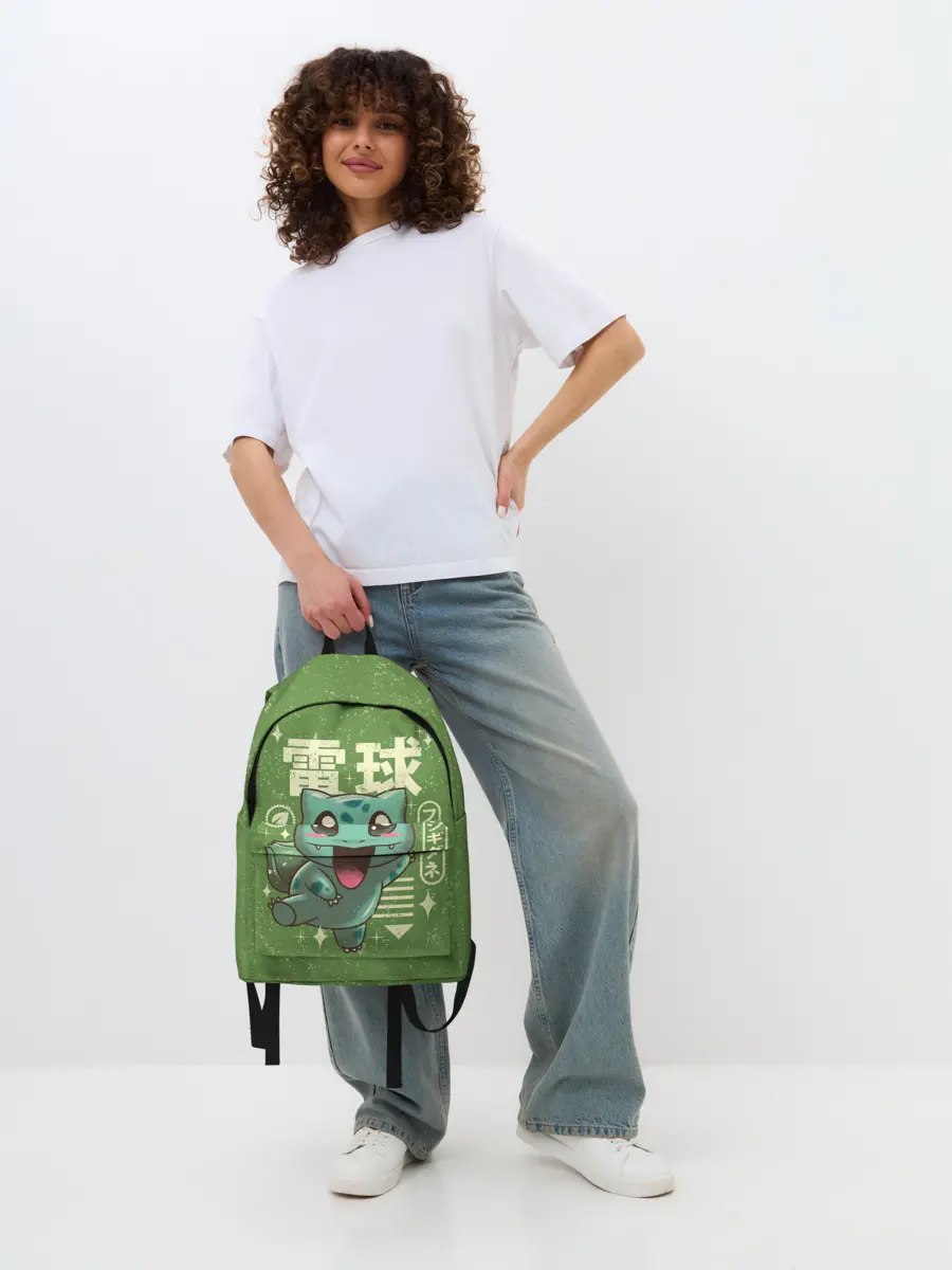 Рюкзак джинсовый / Bulbasaur