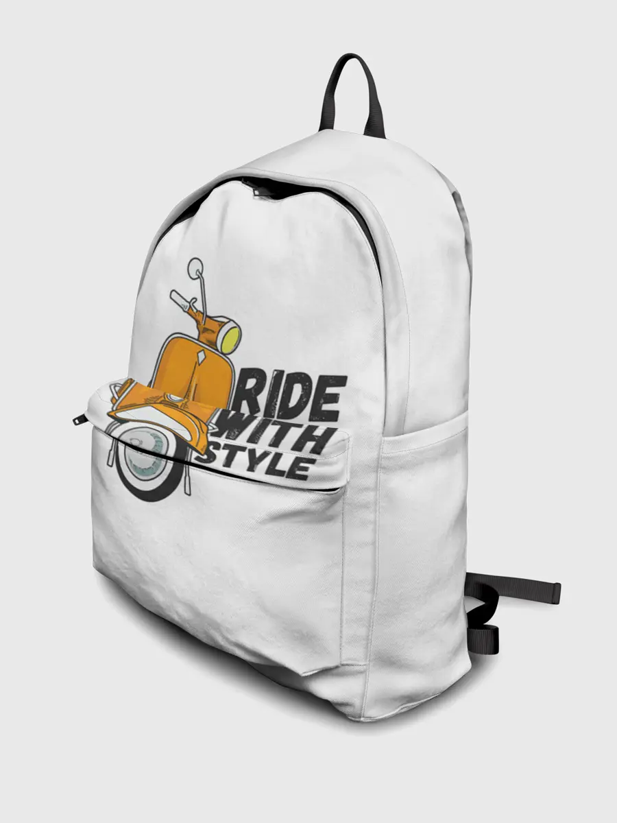 Рюкзак джинсовый / RIDE WITH STYLE | ПОЕЗДКА СО СТИЛЕМ