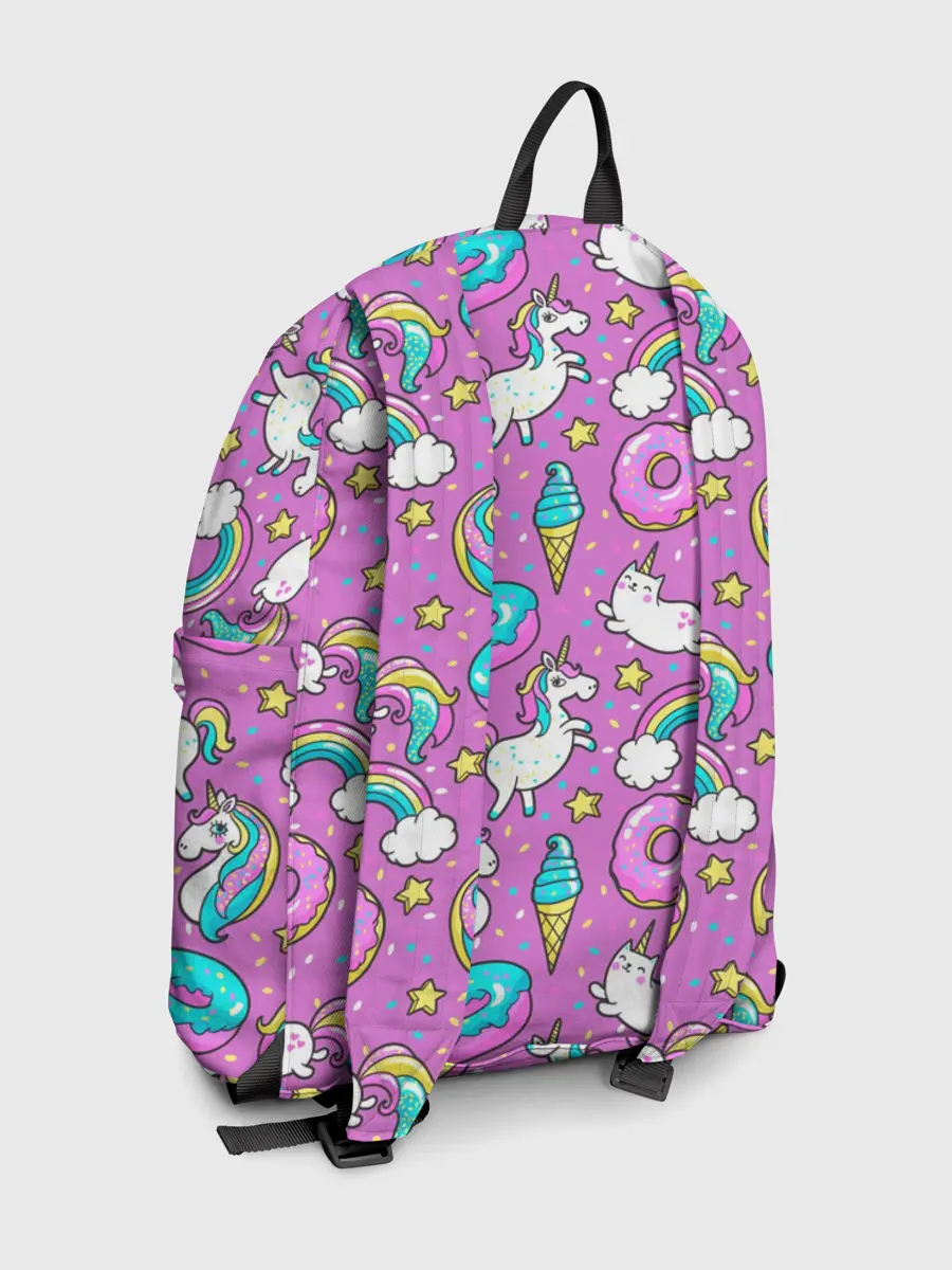 Рюкзак джинсовый / Pink unicorn