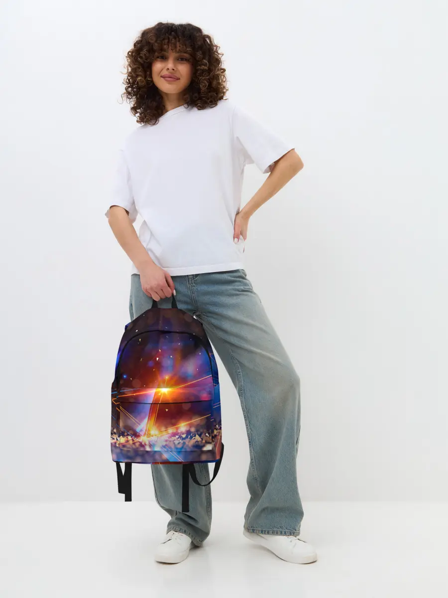 Рюкзак джинсовый / geometry light