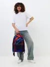 Рюкзак джинсовый / Красочный абстракт