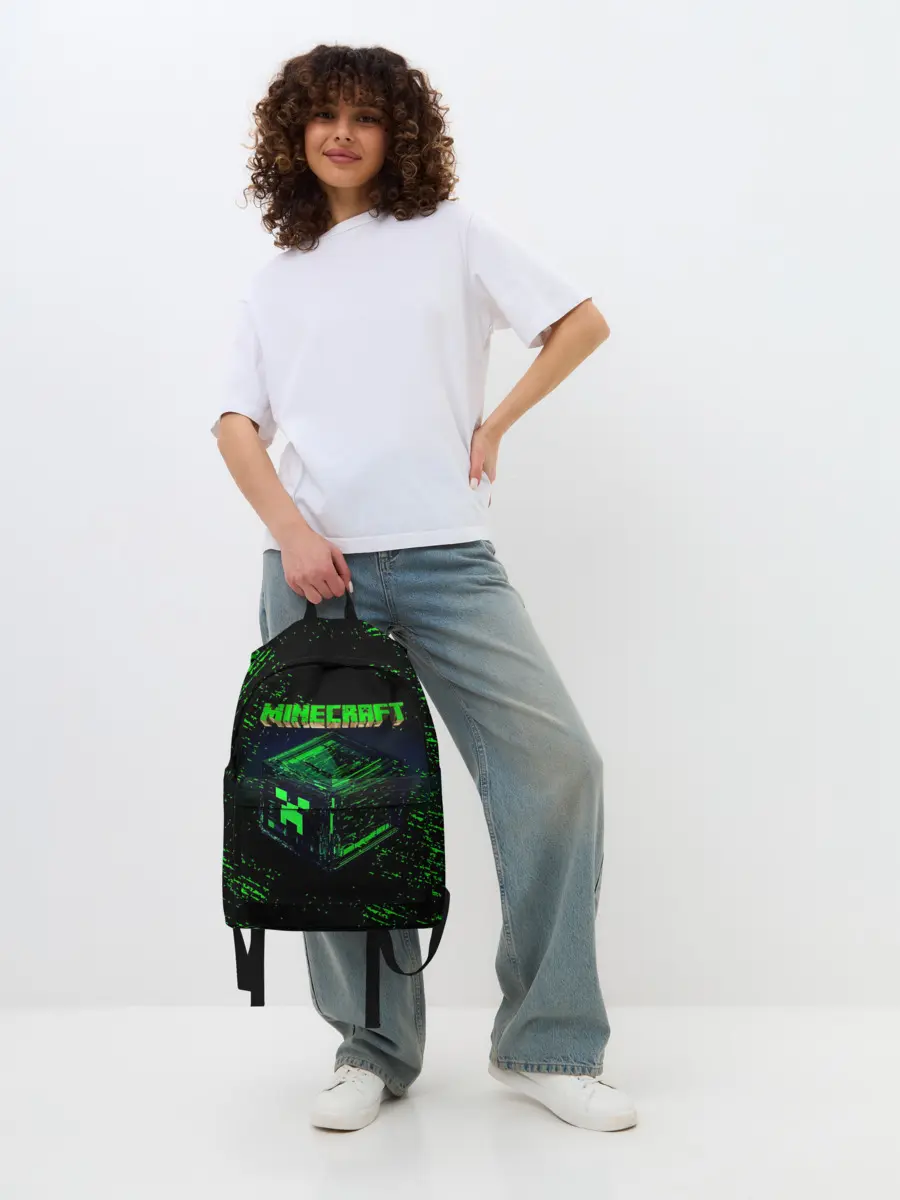 Рюкзак джинсовый / MINECRAFT