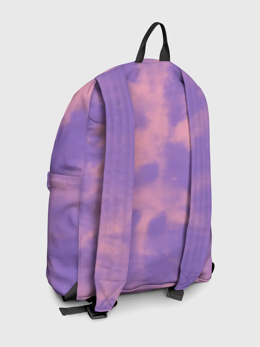 Рюкзак джинсовый / Фиолетовый ТАЙ ДАЙ