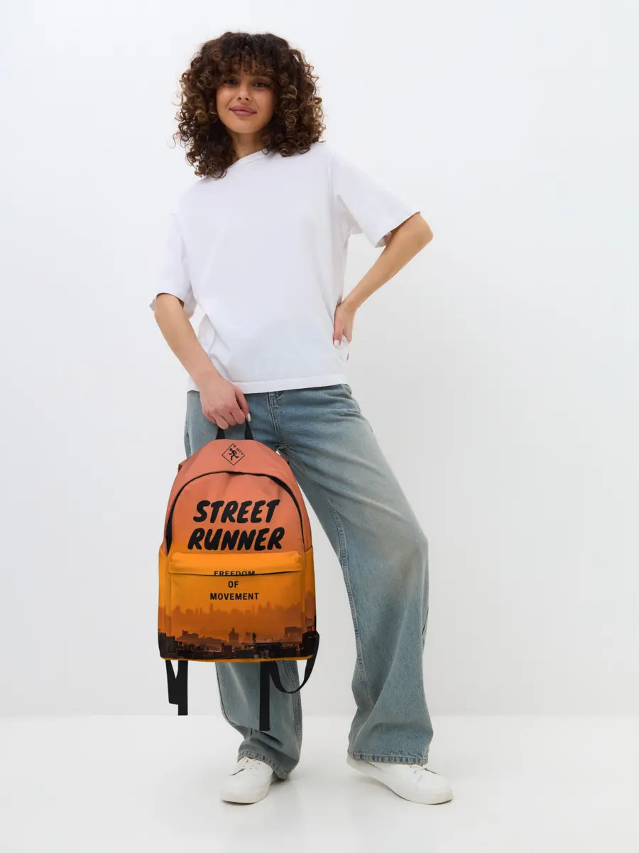 Рюкзак джинсовый / Street runner