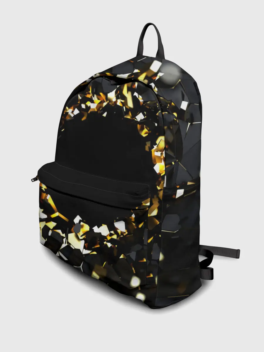 Рюкзак джинсовый / Брызги стекла