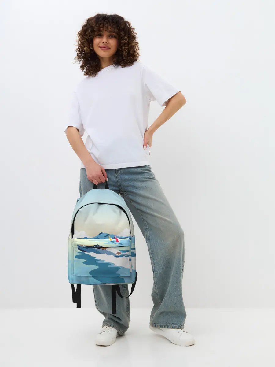 Рюкзак джинсовый / Лето