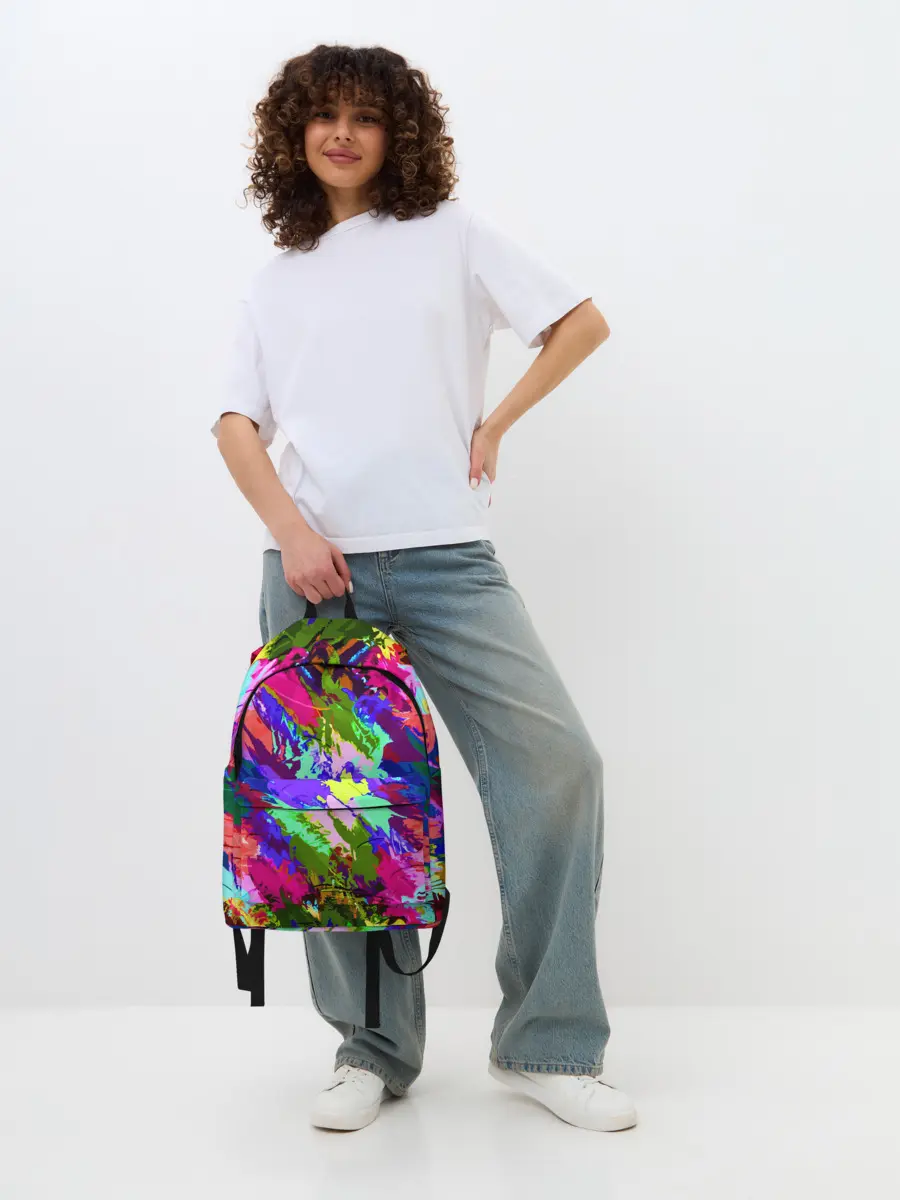 Рюкзак джинсовый / Краска