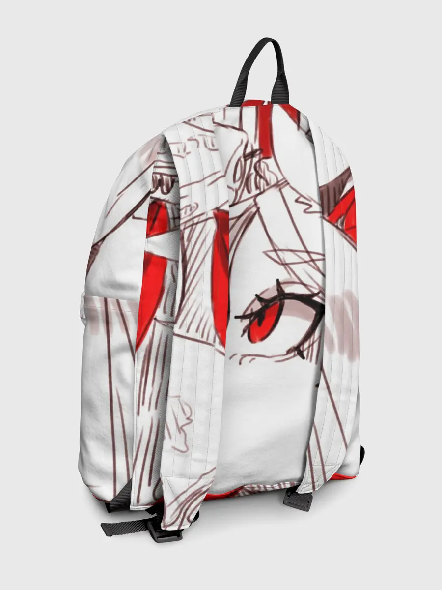 Рюкзак джинсовый / Люцифер. HELLTAKER