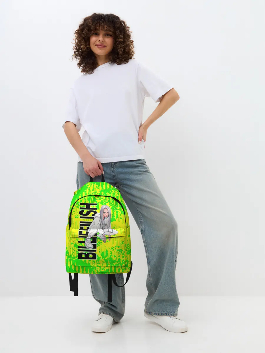 Рюкзак джинсовый / билли айлиш