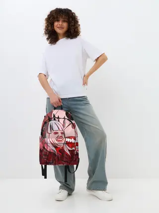 Рюкзак джинсовый / ТОМ КРУЗ МЕМ