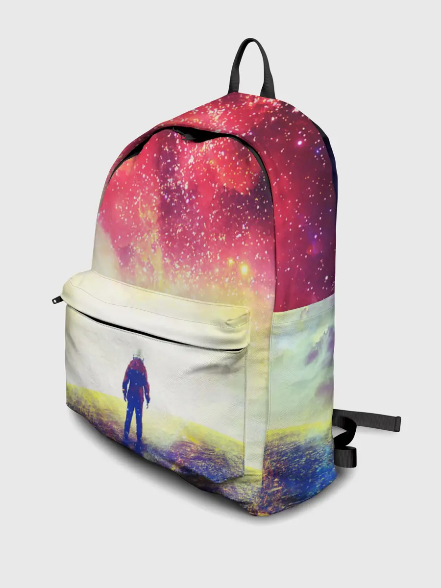 Рюкзак джинсовый / КОСМИЧЕСКИЙ АРТ