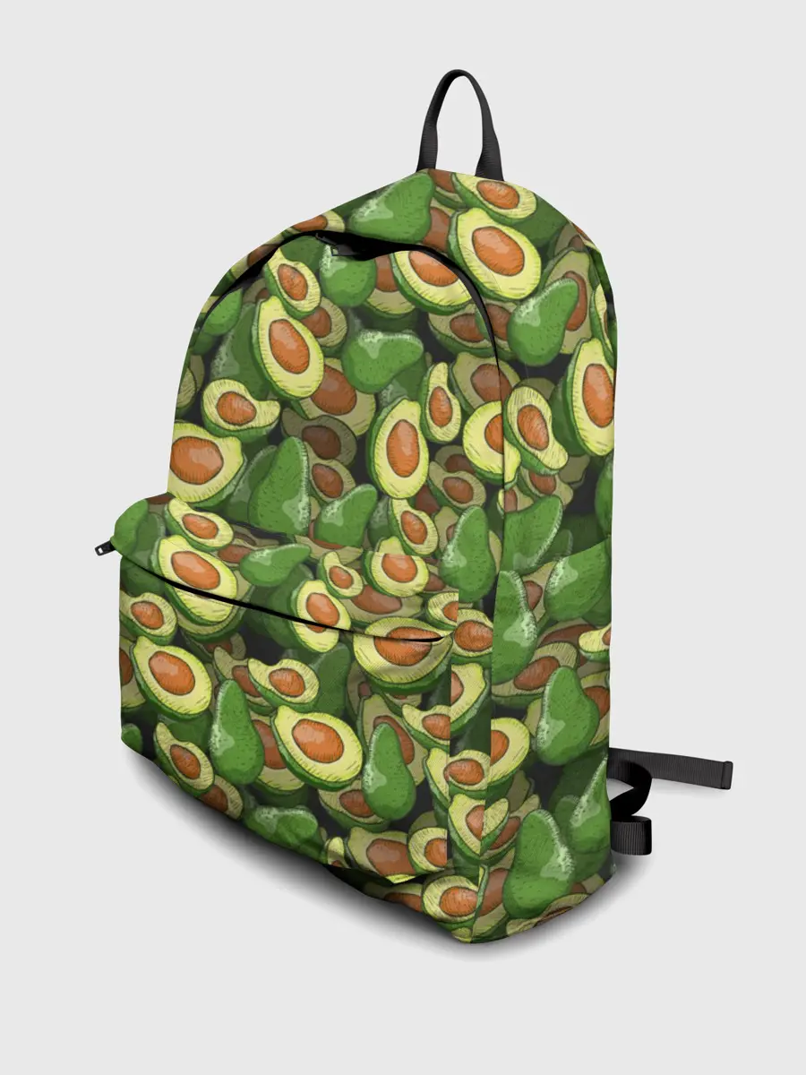 Рюкзак джинсовый / avocado