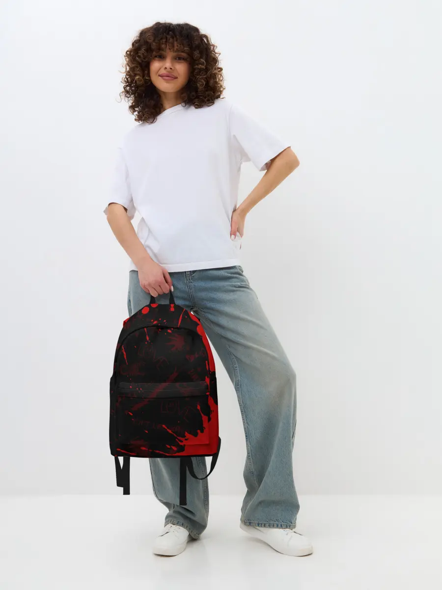 Рюкзак джинсовый / LIL PEEP / ЛИЛ ПИП