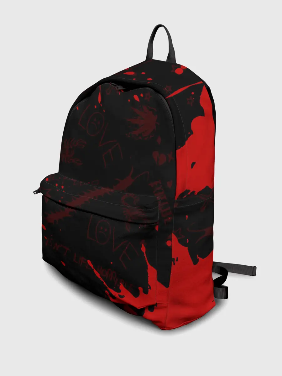 Рюкзак джинсовый / LIL PEEP / ЛИЛ ПИП