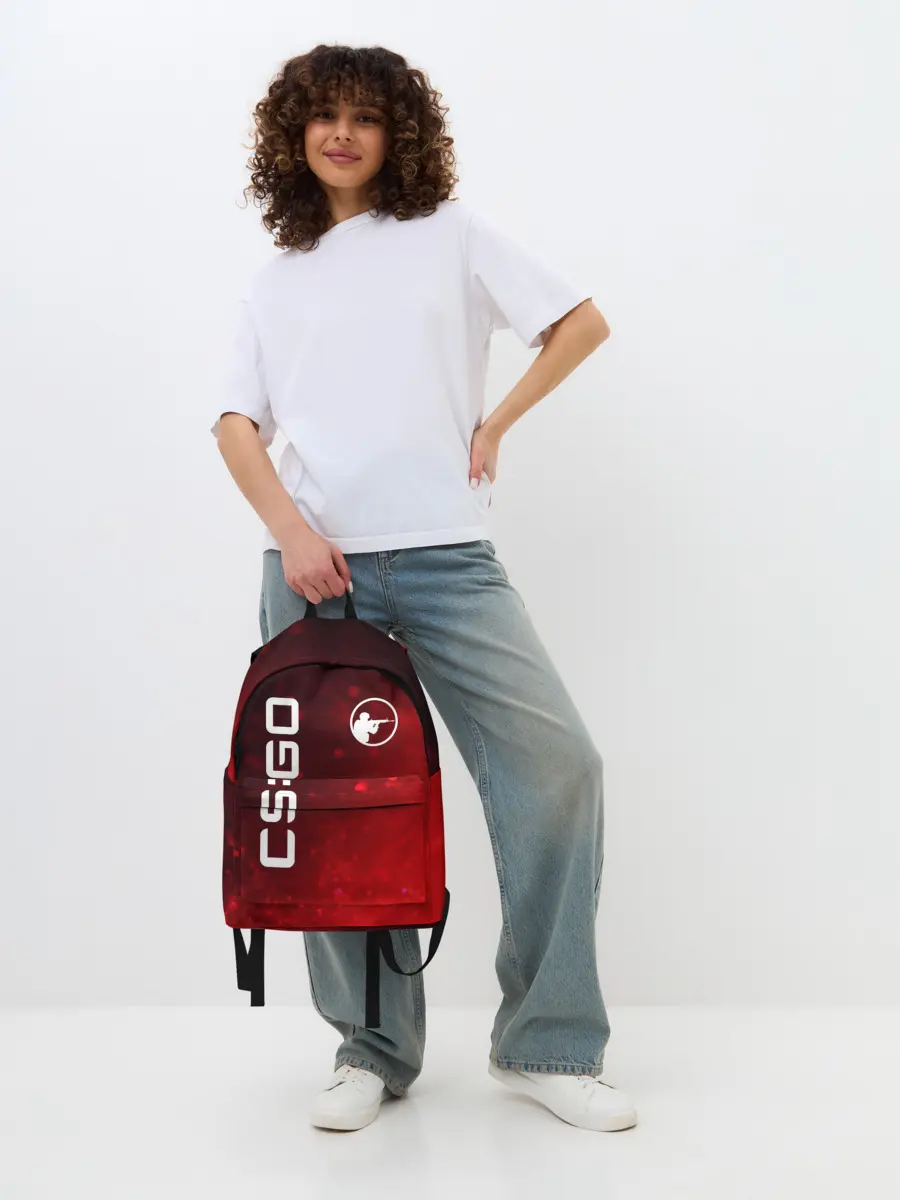 Рюкзак джинсовый / CS GO | КС ГО