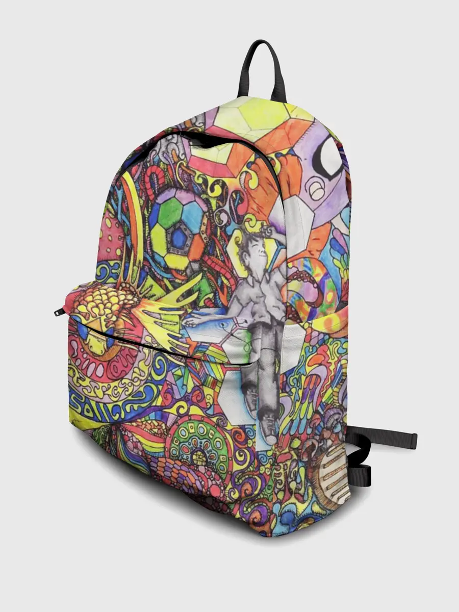 Рюкзак джинсовый / ПСИХОДЕЛИКА / PSYHODELICA