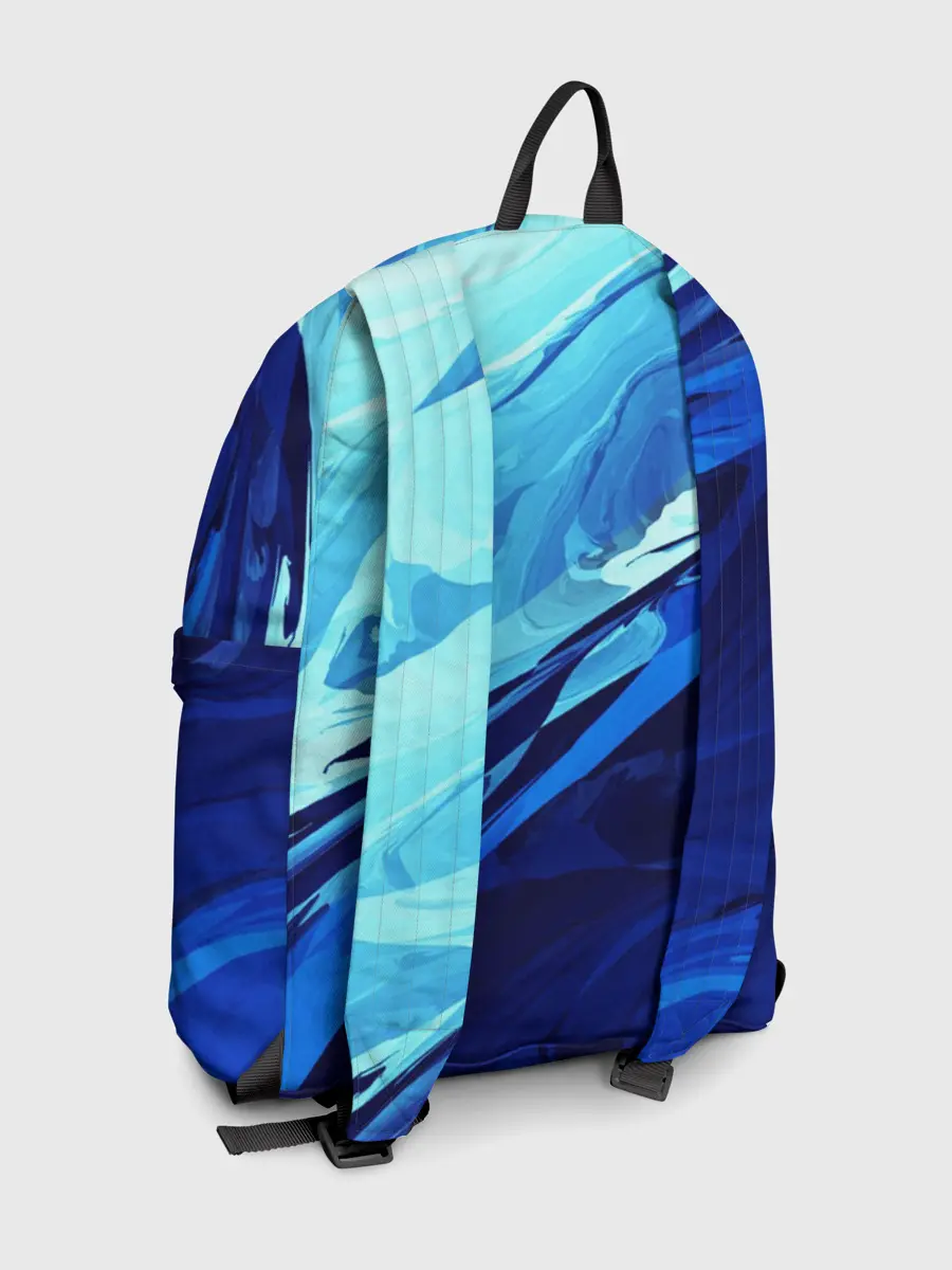 Рюкзак джинсовый / Котик Ангелочек