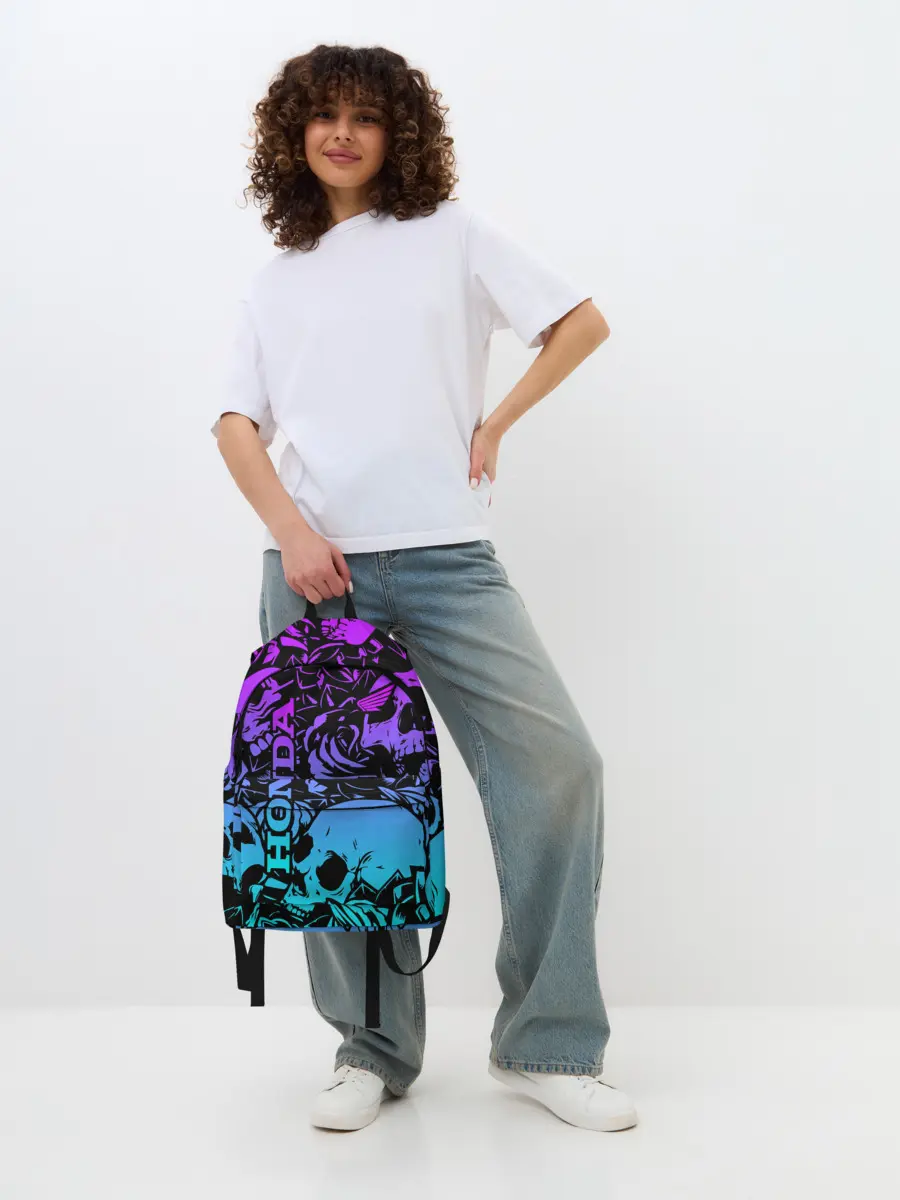 Рюкзак джинсовый / HONDA