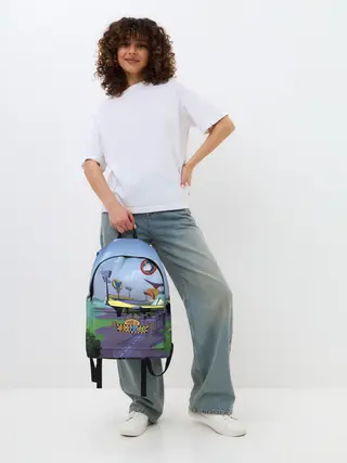 Рюкзак джинсовый / Bella Badge