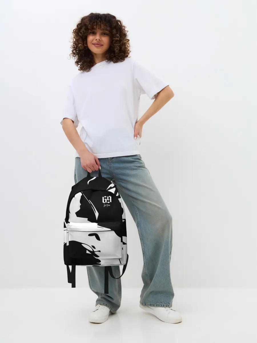 Рюкзак джинсовый / 6ix9ine Tekashi