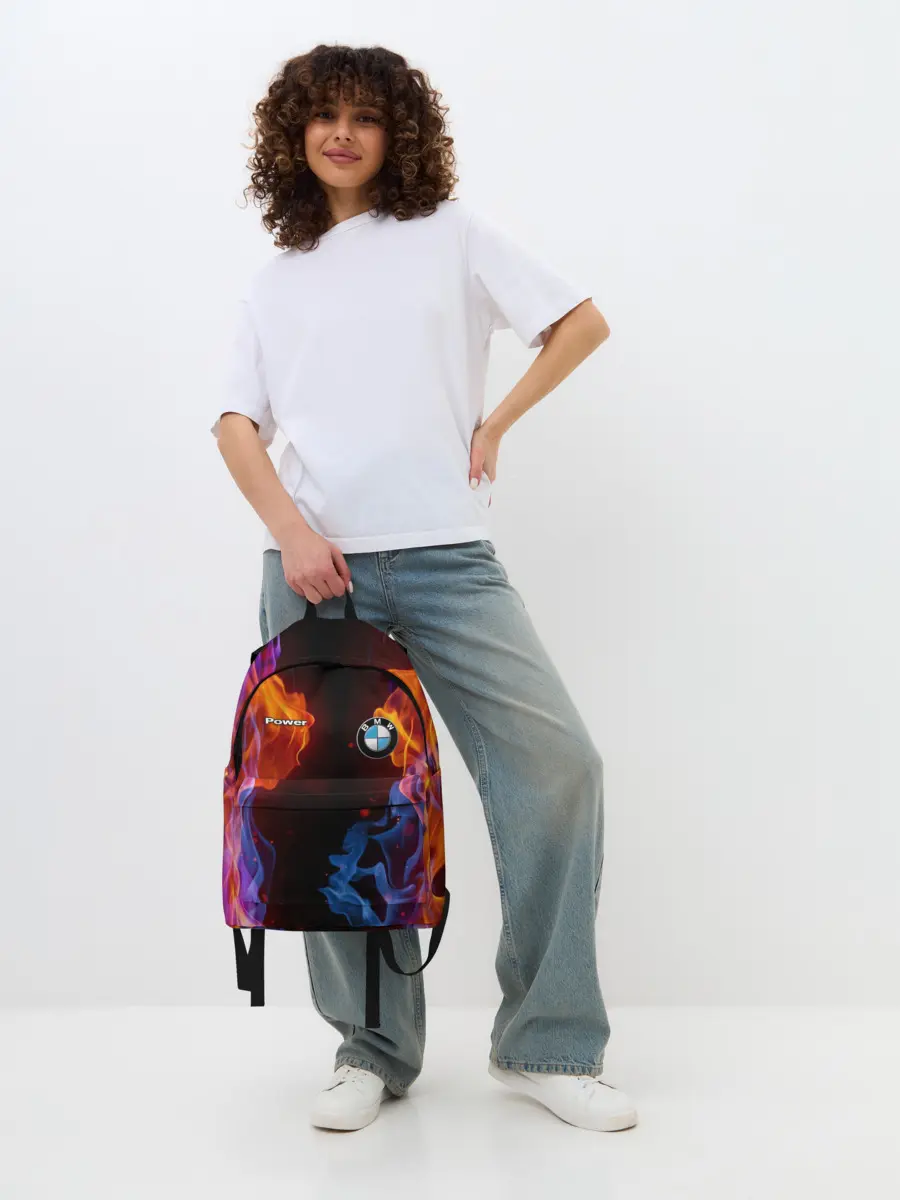 Рюкзак джинсовый / BMW