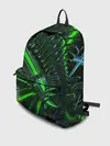 Рюкзак джинсовый / DIGITAL NEON GREEN
