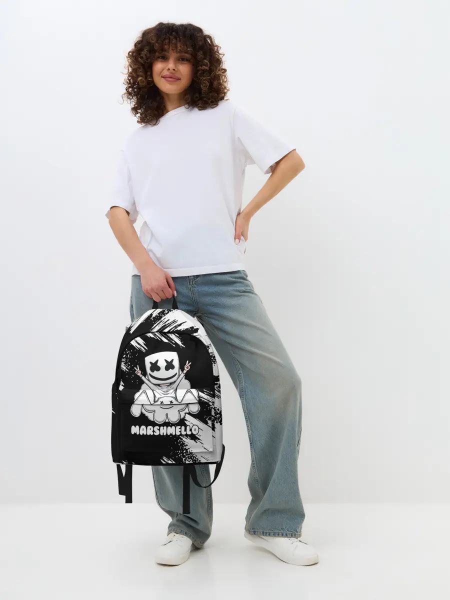 Рюкзак джинсовый / MARSHMELLO