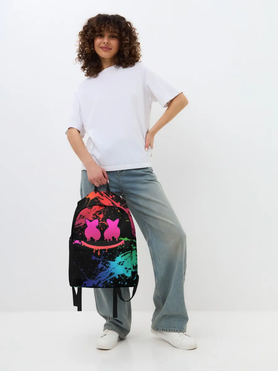 Рюкзак джинсовый / MARSHMELLO