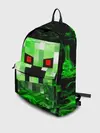 Рюкзак джинсовый / MINECRAFT CREEPER