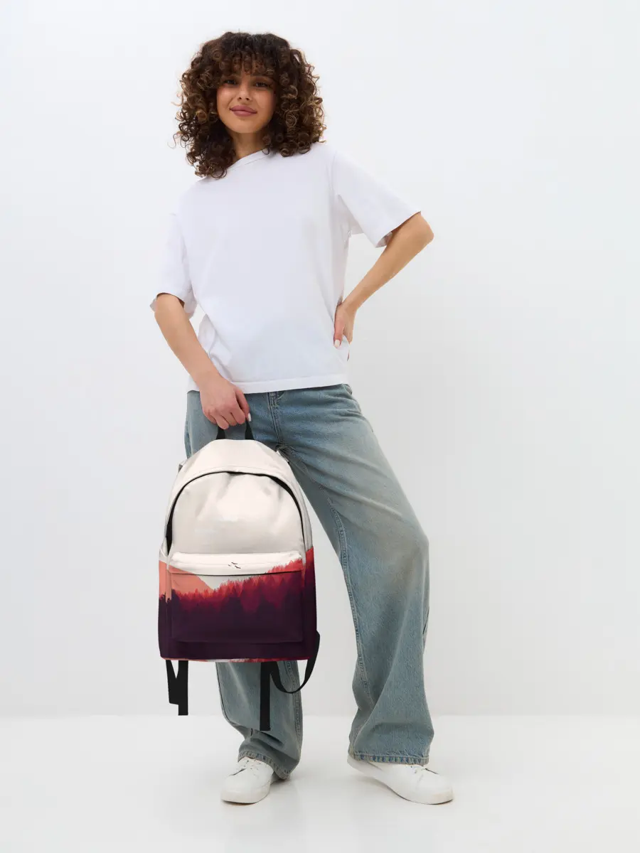 Рюкзак джинсовый / Пейзаж №1