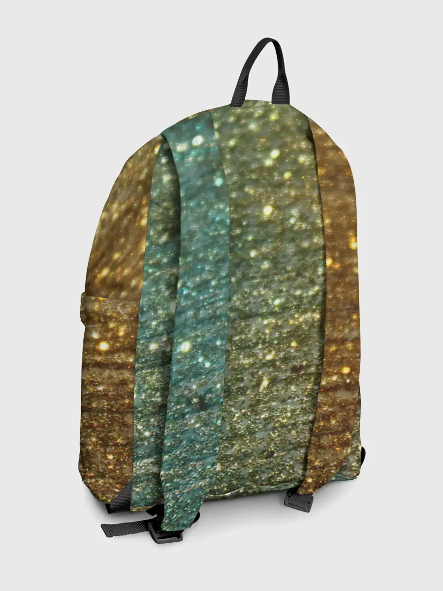 Рюкзак джинсовый / Бирюзовый блеск