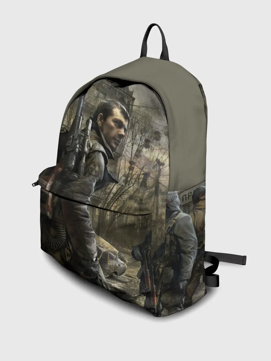 Рюкзак джинсовый / S.T.A.L.K.E.R. Припять зовет