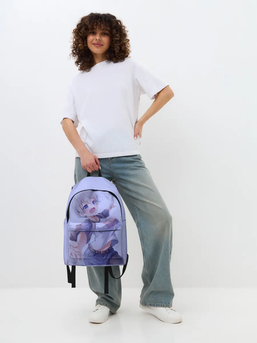 Рюкзак джинсовый / Хана Удзаки