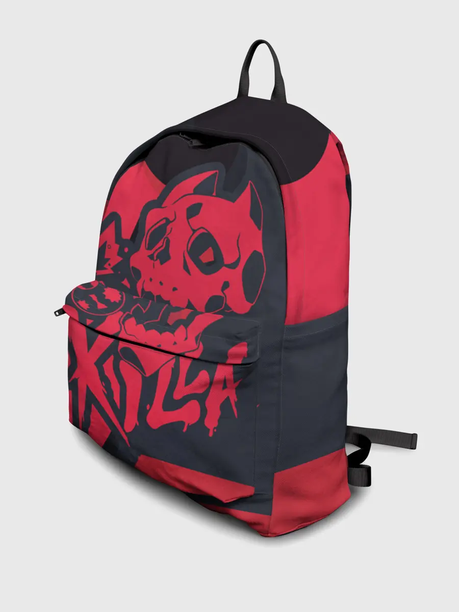 Рюкзак джинсовый / KILLA красная