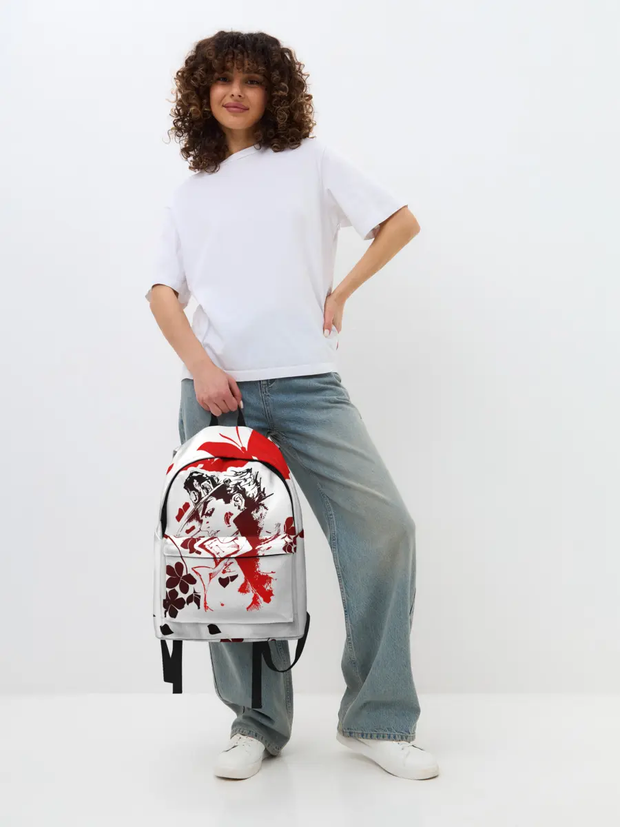 Рюкзак джинсовый / JoJo Bizarre Adventure