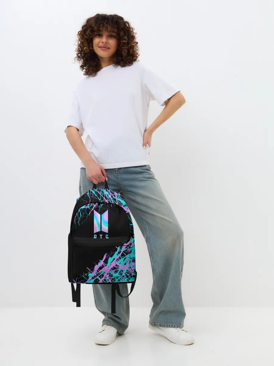 Рюкзак джинсовый / BTS