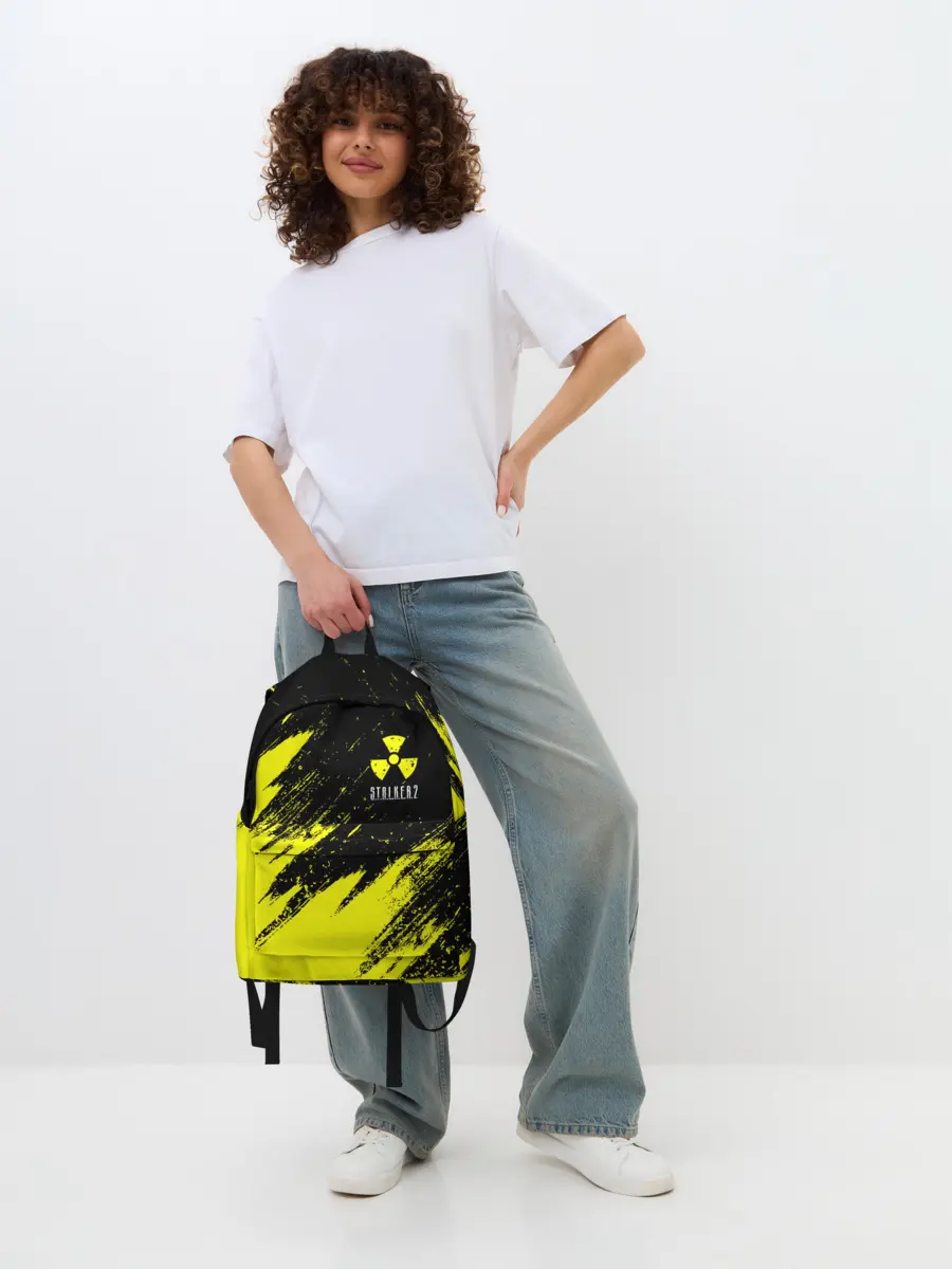 Рюкзак джинсовый / STALKER 2 / СТАЛКЕР 2