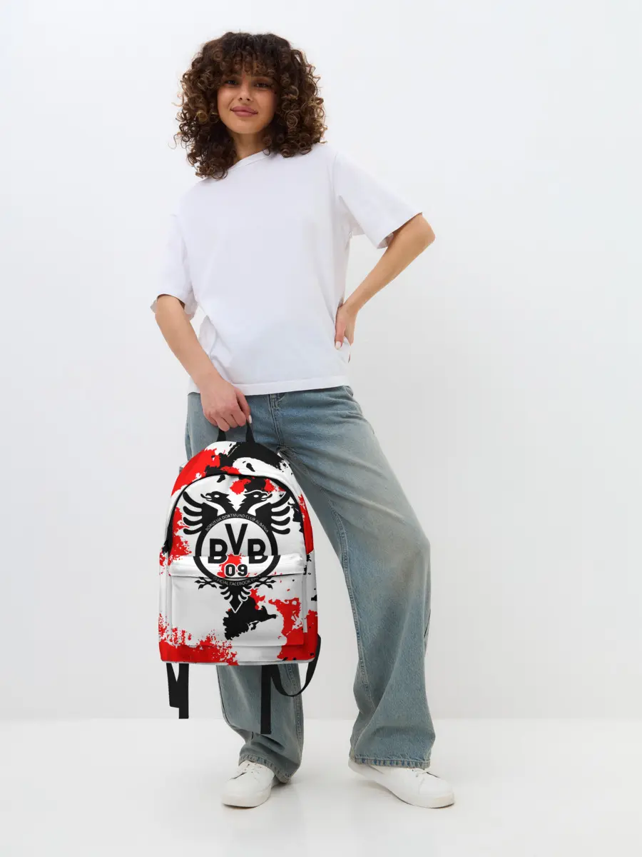 Рюкзак джинсовый / FC Borussia