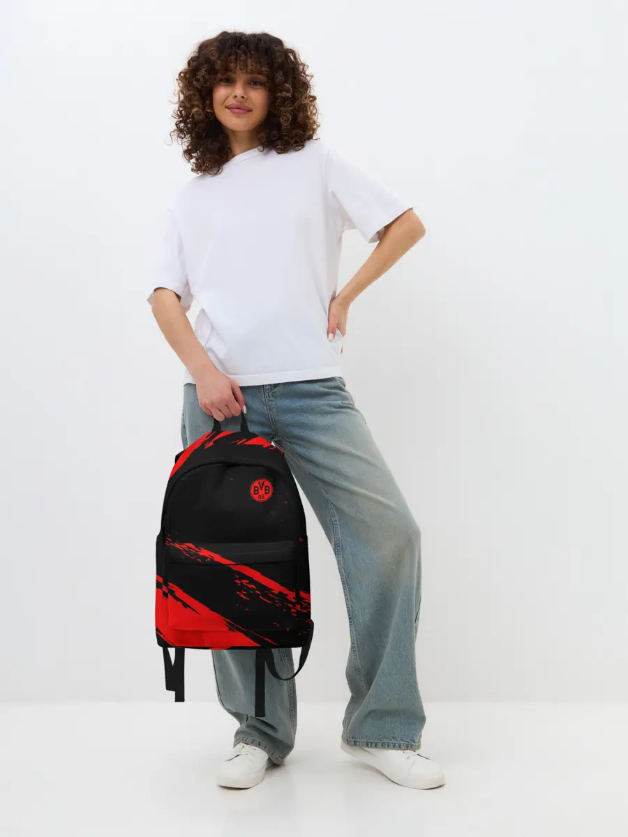 Рюкзак джинсовый / FC Borussia