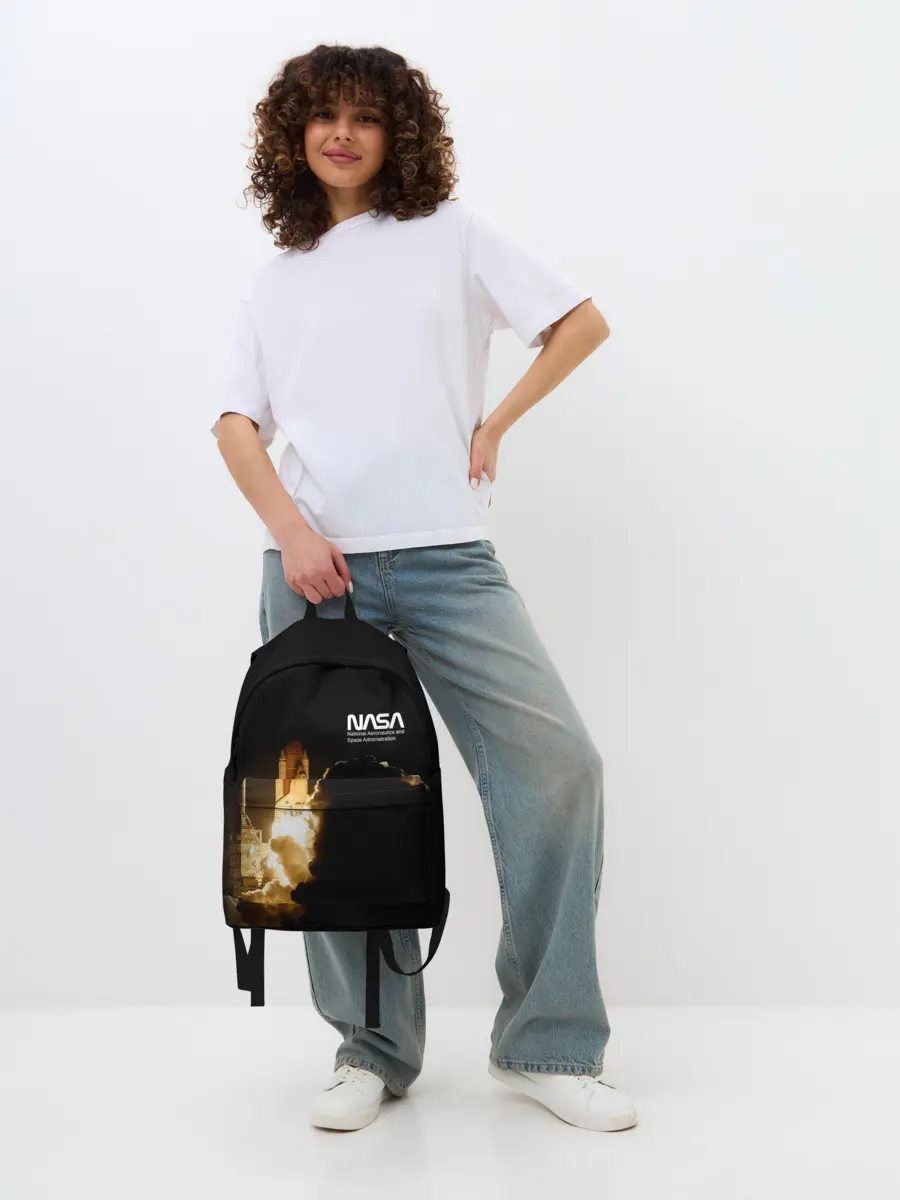 Рюкзак джинсовый / NASA
