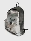 Рюкзак джинсовый / Волк