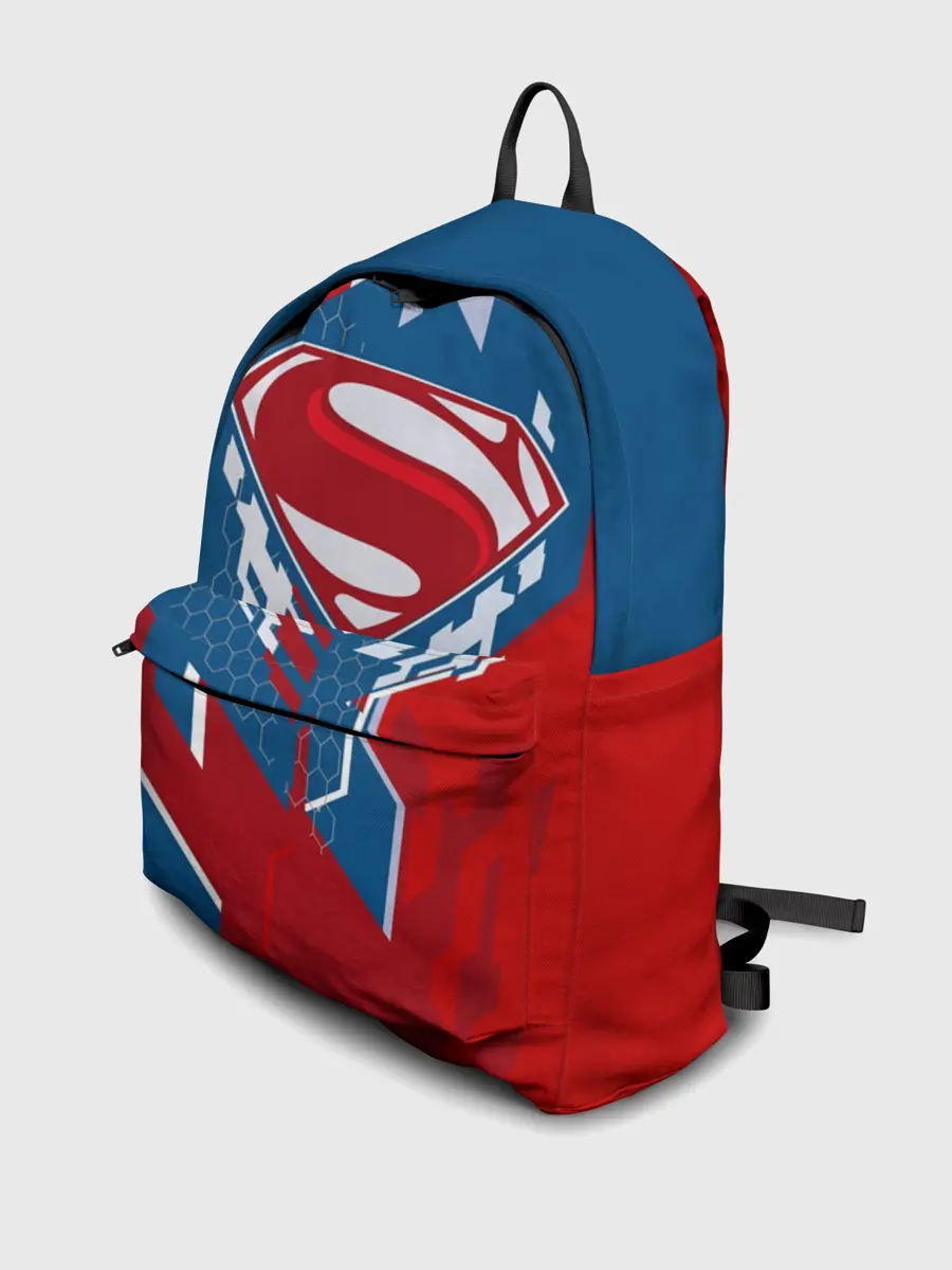 Рюкзак джинсовый / Знак Супермен