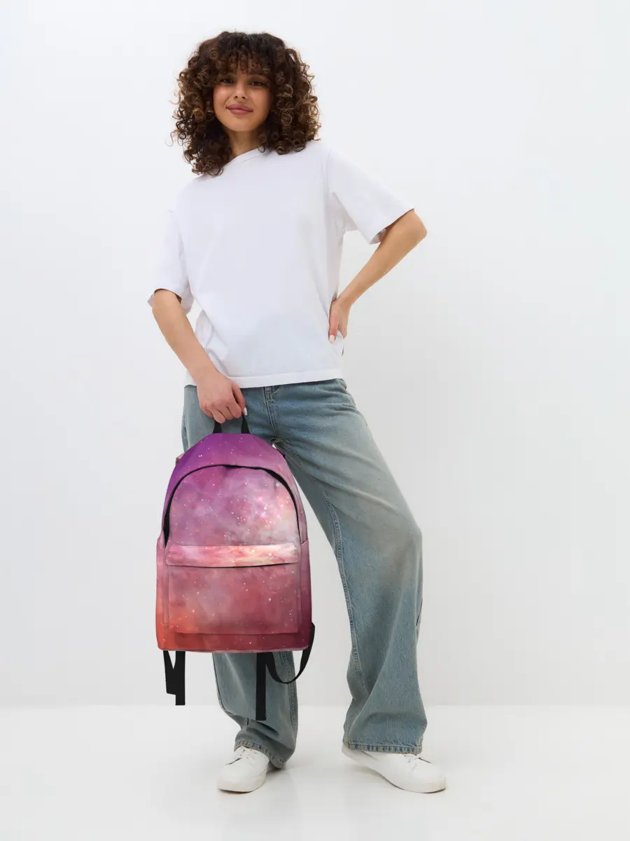 Рюкзак джинсовый / Космическое небо