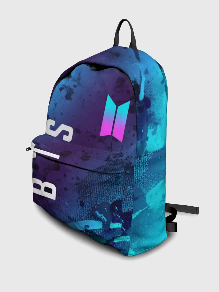 Рюкзак джинсовый / BTS / БТС