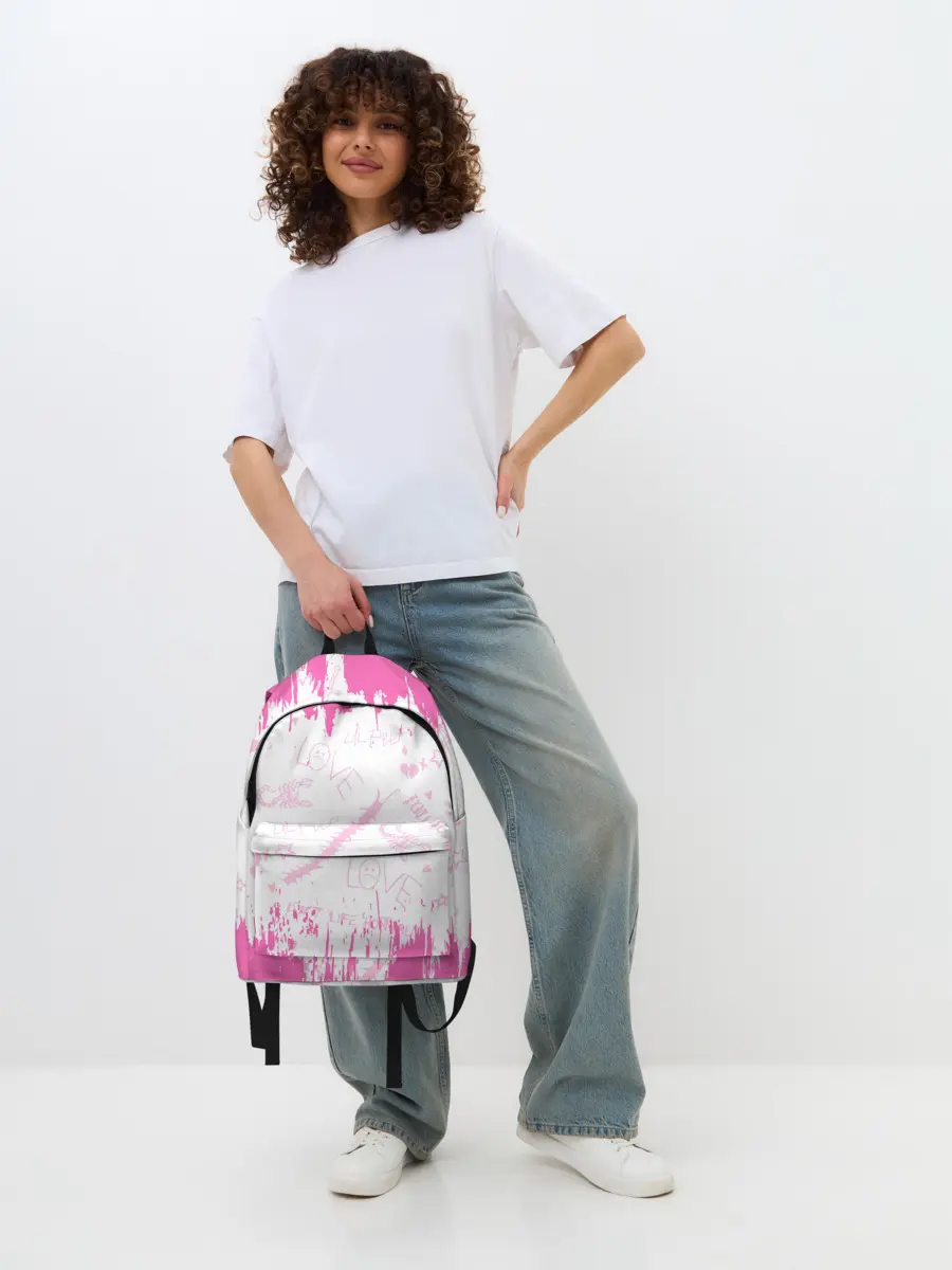 Рюкзак джинсовый / LIL PEEP / ЛИЛ ПИП